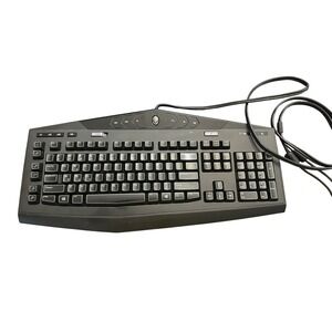 Alienware Wired Multimedia Gaming Keyboard Black KG900 Y-U0008-O Macro Keys